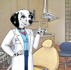 DOG dentist-from business card
